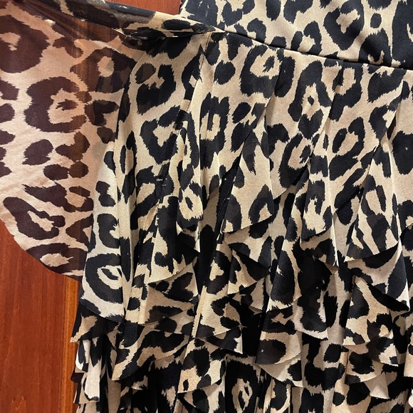 INC INTERNATIONAL CONCEPTS leopard skirt size Small - Picture 4 of 4